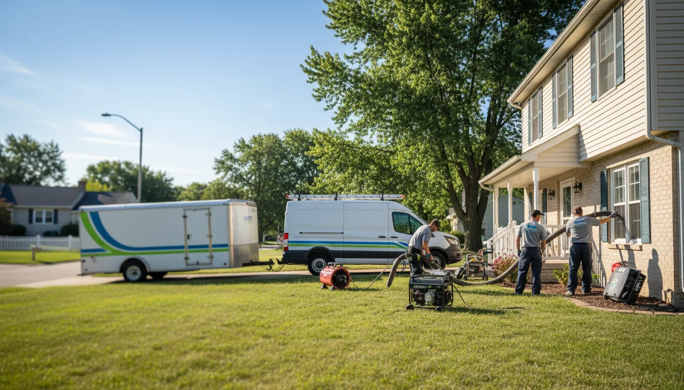 Flooded Basement Restoration And Cleanup With Repair in Afton, IA near me